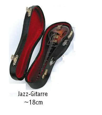 Miniatur - Jazzgitarre ~18cm