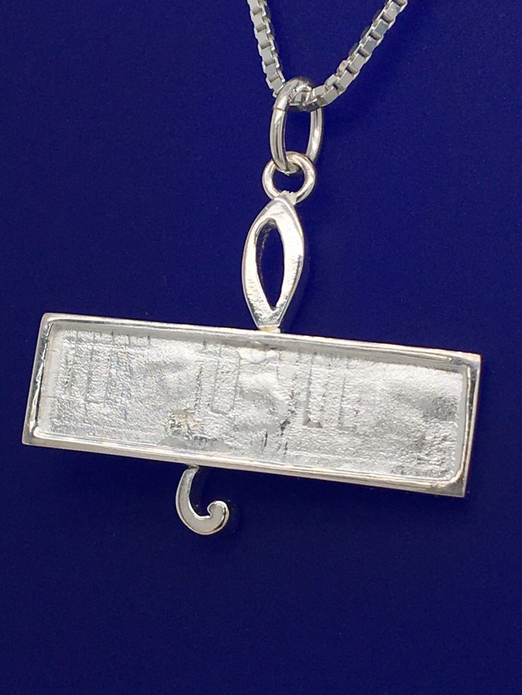 Anhänger Keyboard mit Violinschlüssel