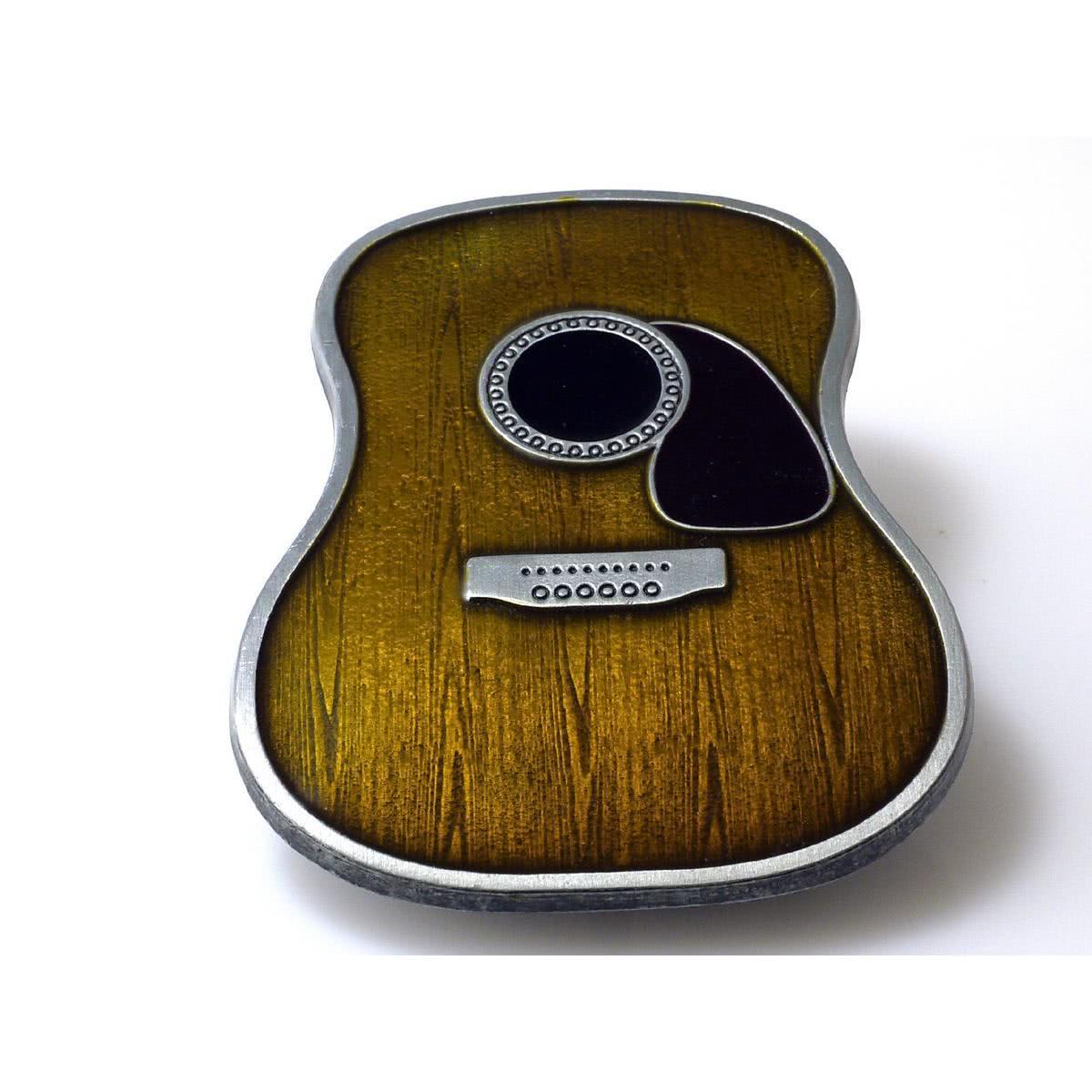 Gürtelschnalle Western Gitarre