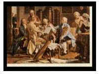 Kunst-Klappkarte Haydn-Quartett