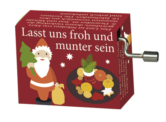 Mini-Spieluhr - Lasst uns froh und munter sein