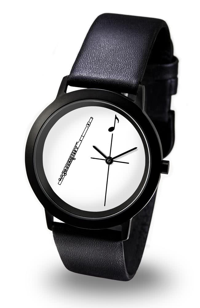 Armbanduhr Querflöte