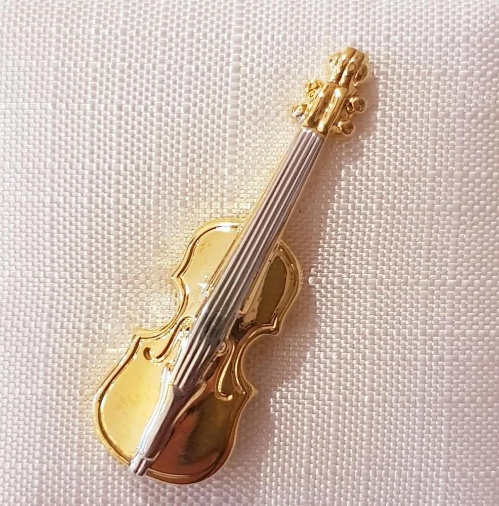 Anstecker Violine