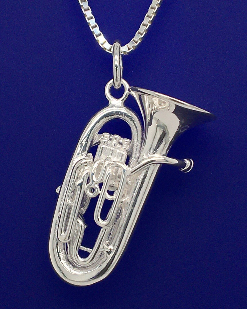 Kleines Euphonium als Anhänger