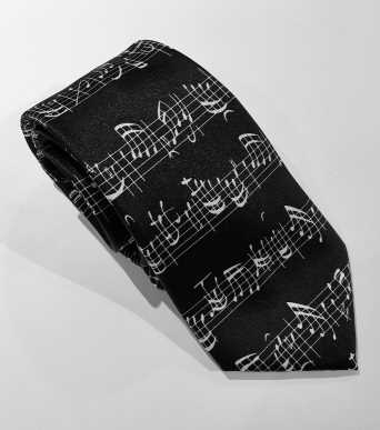 Bachkrawatte schwarz