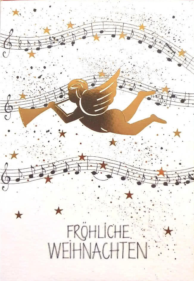 Doppelkarte Fröhliche Weihnachten