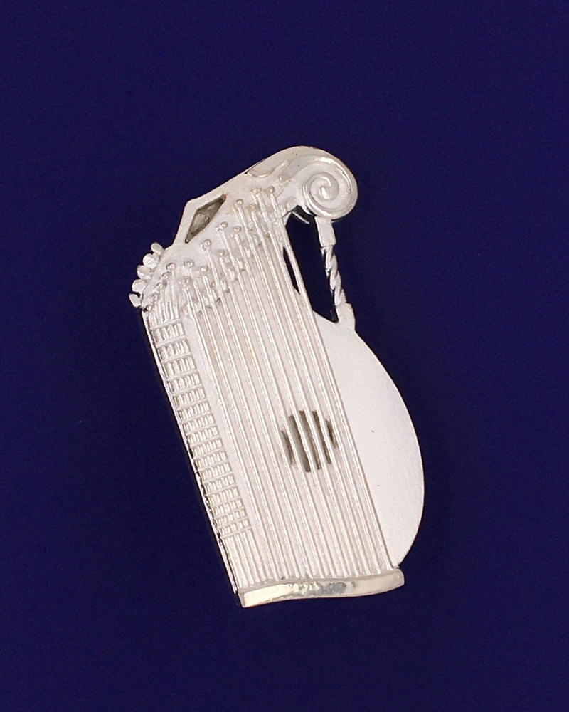Brosche Zither
