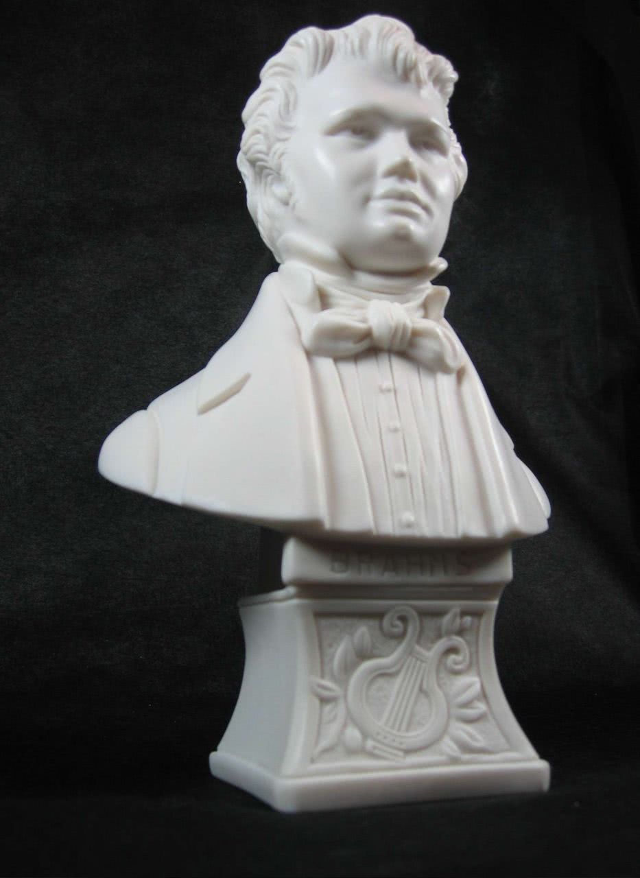Marmorbüste Brahms