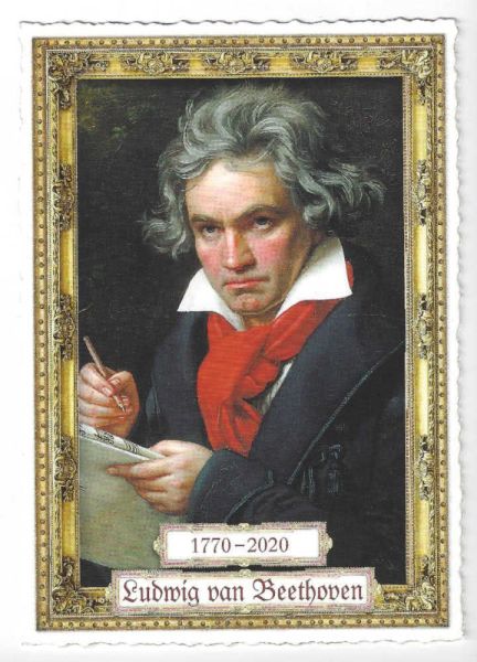 Postkarte Beethoven 1770-2020