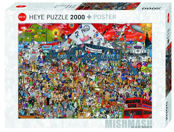 Puzzle British Music History 2000 Teile