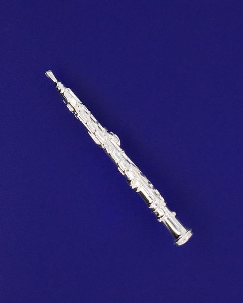 Oboe als Brosche