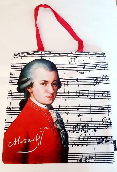 Stofftasche Wolfgang Amadeus Mozart